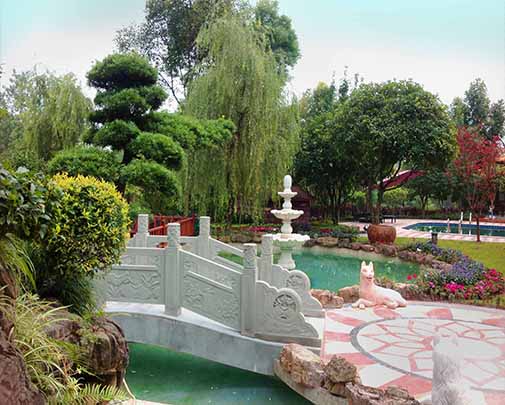 重庆花园庭院设计